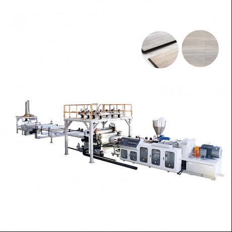 SPC kő-műanyag környezeti padlóextrudáló sor a Jwell Machinery China-tól